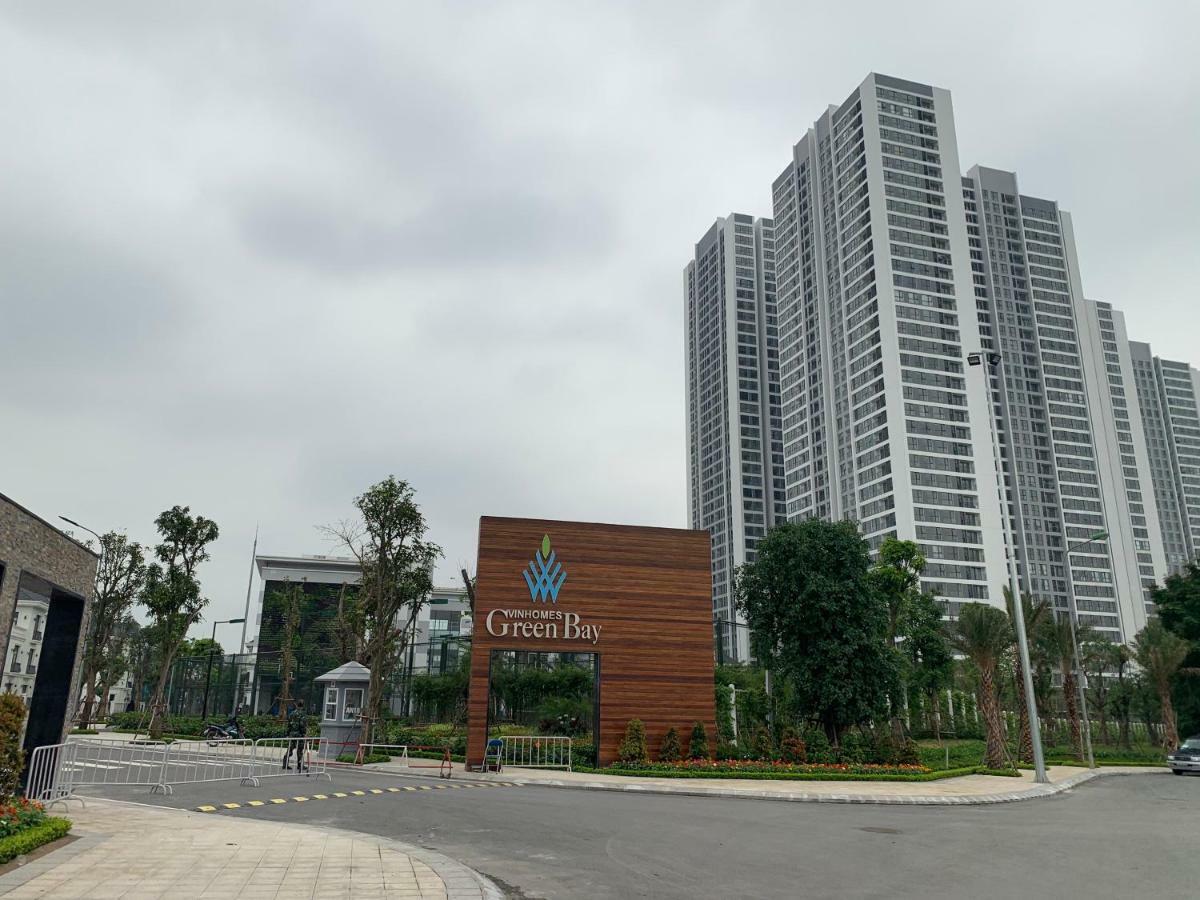 A Cosy Apartment In Vinhomes Green Bay Ha Noi Hanoj Exteriér fotografie